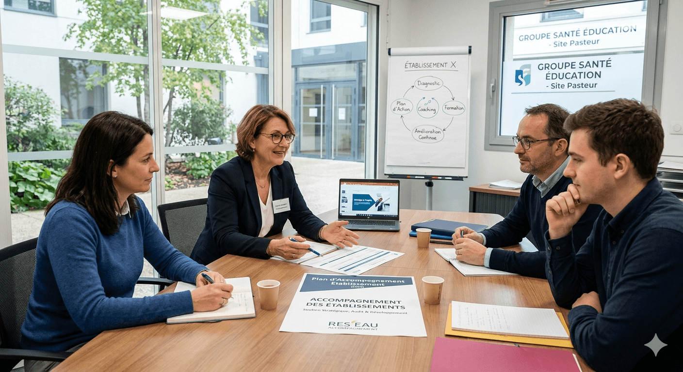 Accompagnement des établissements